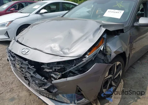 2021 Hyundai Elantra Sel z USA, uszkodzony, nr VIN KMHLN4AG6MU100485